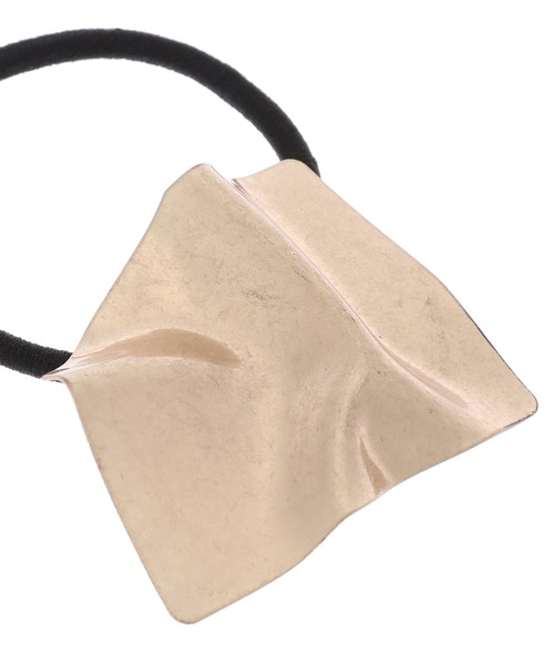 Edit Sheen（エディットシーン）の「変形メタルヘアカフ（ヘアゴム・レディース・ゴールド・FREE）」の6枚目の写真