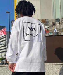 RVCA/ルーカ ビッグシルエット　プリントロンT　 BA042-059