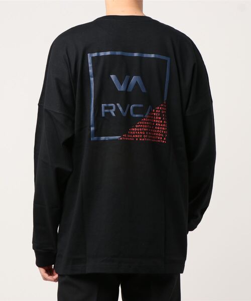 E『超激レア』RVCA ルーカ　全面ビッグシルエットプリント　スウエット RVCA/ルーカ ビッグシルエット プリントロンT BA042-059（T