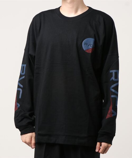 RVCA（ルーカ）の「RVCA/ルーカ ビッグシルエット　プリントロンT　 BA042-059（Tシャツ/カットソー・メンズ・ホワイト/ネイビー/ブラック・S/M/L）」の17枚目の写真