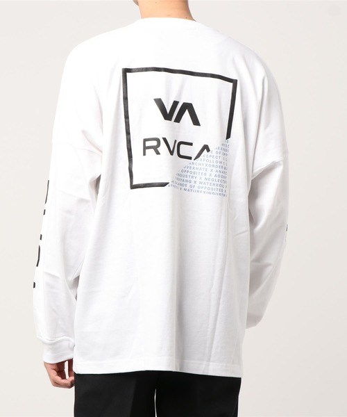 RVCA（ルーカ）の「RVCA/ルーカ ビッグシルエット　プリントロンT　 BA042-059（Tシャツ/カットソー・メンズ・ホワイト/ネイビー/ブラック・S/M/L）」の15枚目の写真