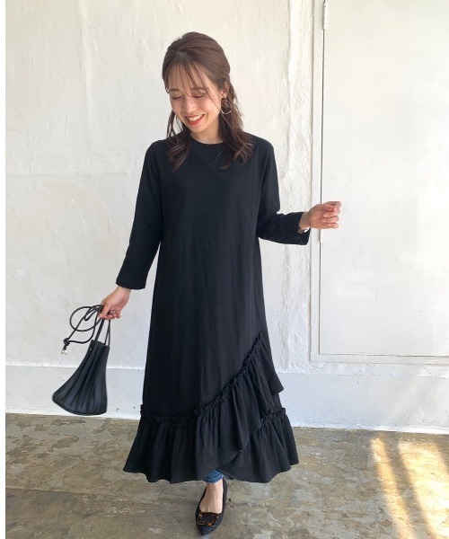 セール 裾フリルデザインカットワンピース ワンピース Dais Y デイジー のファッション通販 Zozotown