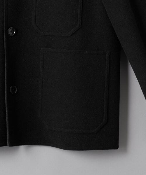 BEAUTY&YOUTH UNITED ARROWS（ビューティーアンドユースユナイテッドアローズ）の「BY 120S メルトン リバー カバーオール（カバーオール・メンズ・ダークブラウン/ダークグレー・XL/L/M/S）」の20枚目の写真