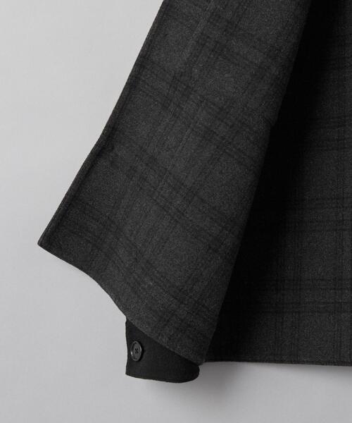 BEAUTY&YOUTH UNITED ARROWS（ビューティーアンドユースユナイテッドアローズ）の「BY 120S メルトン リバー カバーオール（カバーオール・メンズ・ダークブラウン/ダークグレー・XL/L/M/S）」の18枚目の写真