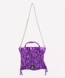 FIG&VIPER | サテンギャザーBAG(ショルダーバッグ)