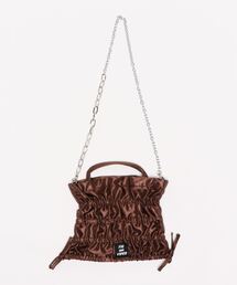 FIG&VIPER | サテンギャザーBAG(ショルダーバッグ)