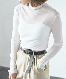 ECRIRE | シースルーカットソー(Tシャツ/カットソー)