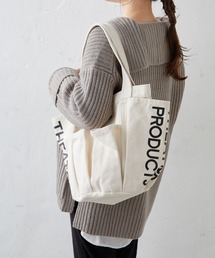 THEATRE PRODUCTS（シアタープロダクツ）の「【THEATRE PRODUCTS／シアタープロダクツ】 ロゴガーデンバッグ（トートバッグ・レディース）」