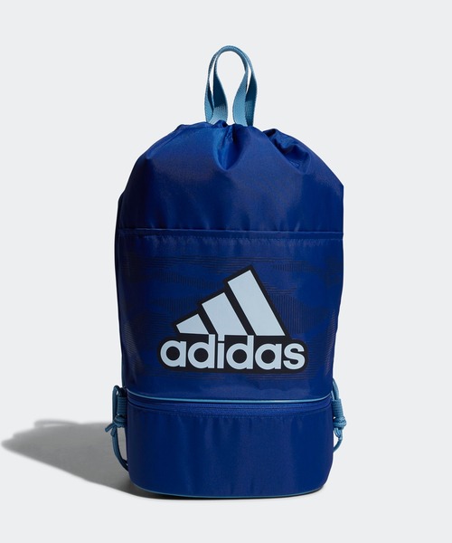 adidas（アディダス）の「ジムバッグ [Gym Bag] アディダス (キッズ／子供用)（エコバッグ/サブバッグ）」 WEAR