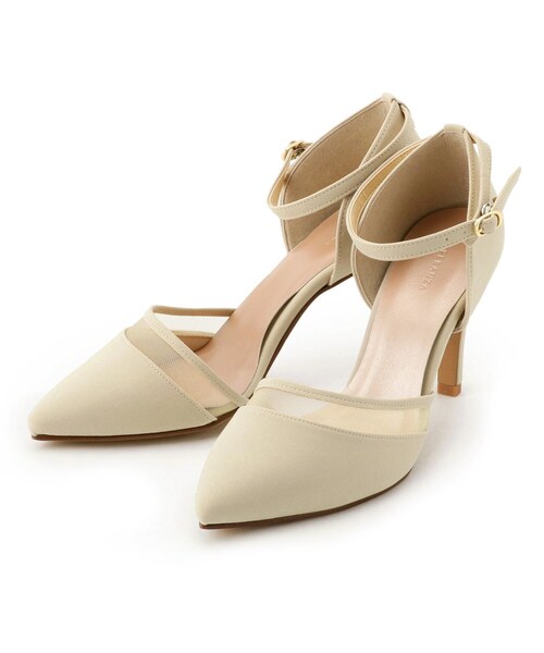 ESPERANZA(エスペランサ)の「◆【残りわずか】シースルーラインセパレートパンプス(パンプス・レディース・ブルー系2/ブラック系2/ベージュ系2/ホワイト系3・22.0cm/23.0cm/23.5cm/24.0cm/24.5cm/25.0cm/22.5cm)」の6枚目の写真