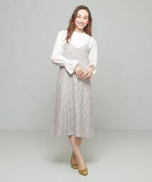 closet story（クローゼットストーリー）の「＜closet story＞□レース キャミ ワンピース -手洗い可能-（ワンピース）」