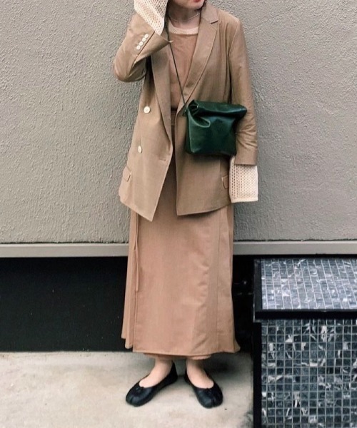 onetome（ワントゥーミー）の「マルチウェイ　キャミワンピース（ワンピース・レディース・ピンクベージュ/アイボリー・FREE）」の2枚目の写真