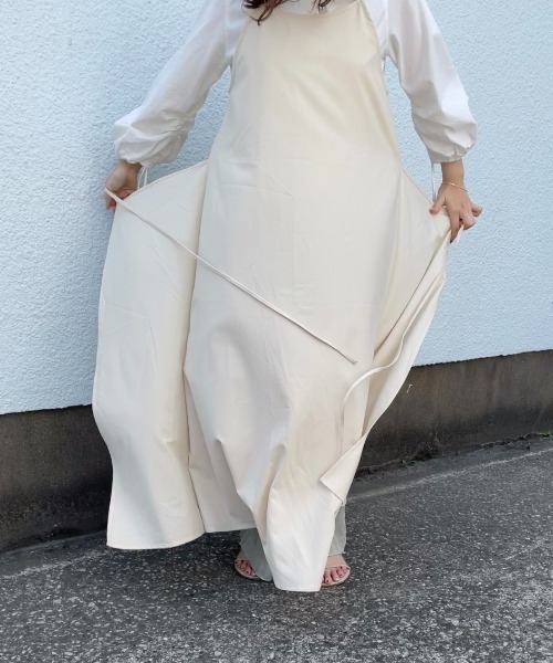 onetome（ワントゥーミー）の「マルチウェイ　キャミワンピース（ワンピース・レディース・ピンクベージュ/アイボリー・FREE）」の17枚目の写真