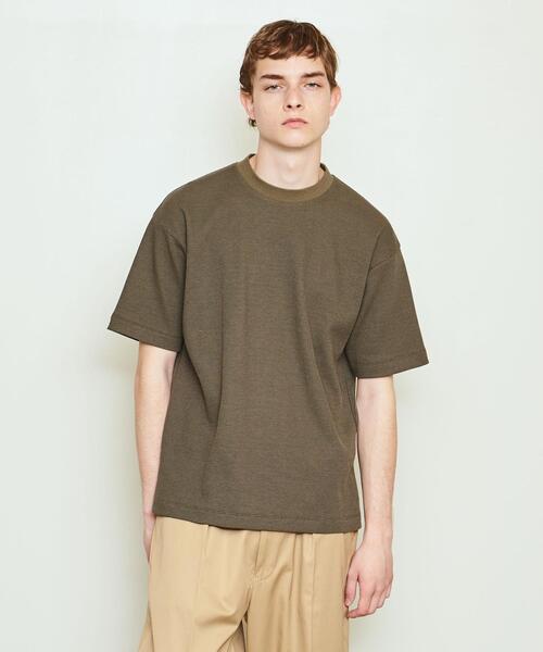 UNITED ARROWS & SONS(ユナイテッドアローズアンドサンズ)の「UNITED ARROWS & SONS(ユナイテッドアローズ&サンズ)THERMAL TEE(Tシャツ/カットソー・メンズ・ホワイト/ダークグレー/オリーブ・S/M/L/XL)」の3枚目の写真