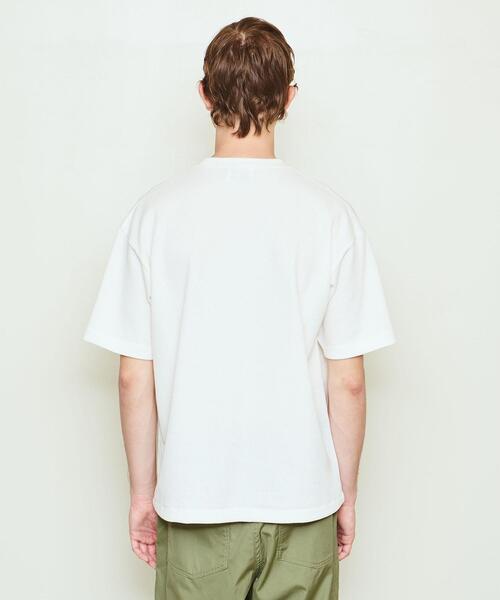 UNITED ARROWS & SONS(ユナイテッドアローズアンドサンズ)の「UNITED ARROWS & SONS(ユナイテッドアローズ&サンズ)THERMAL TEE(Tシャツ/カットソー・メンズ・ホワイト/ダークグレー/オリーブ・S/M/L/XL)」の19枚目の写真