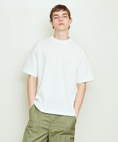 UNITED ARROWS & SONS(ユナイテッドアローズアンドサンズ)の「UNITED ARROWS & SONS(ユナイテッドアローズ&サンズ)THERMAL TEE(Tシャツ/カットソー・メンズ・ホワイト/ダークグレー/オリーブ・S/M/L/XL)」の20枚目の写真