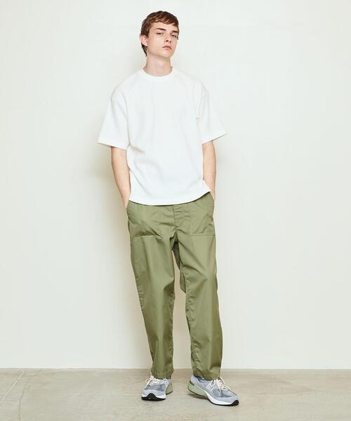 UNITED ARROWS & SONS(ユナイテッドアローズアンドサンズ)の「UNITED ARROWS & SONS(ユナイテッドアローズ&サンズ)THERMAL TEE(Tシャツ/カットソー・メンズ・ホワイト/ダークグレー/オリーブ・S/M/L/XL)」の21枚目の写真