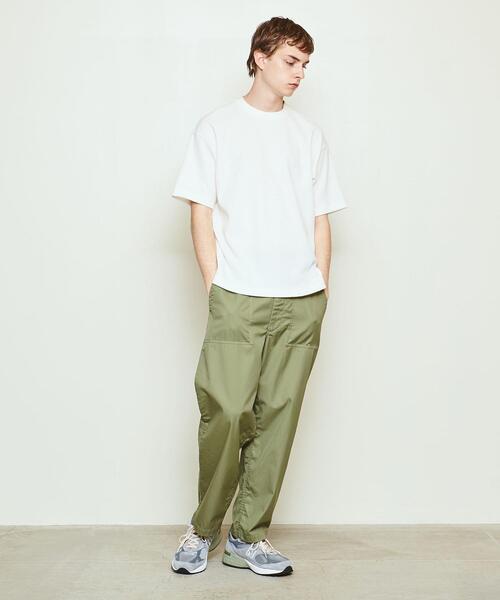 UNITED ARROWS & SONS(ユナイテッドアローズアンドサンズ)の「UNITED ARROWS & SONS(ユナイテッドアローズ&サンズ)THERMAL TEE(Tシャツ/カットソー・メンズ・ホワイト/ダークグレー/オリーブ・S/M/L/XL)」の22枚目の写真
