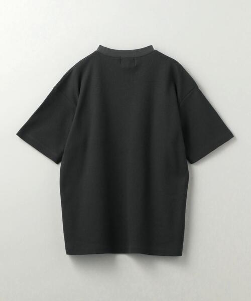 UNITED ARROWS & SONS(ユナイテッドアローズアンドサンズ)の「UNITED ARROWS & SONS(ユナイテッドアローズ&サンズ)THERMAL TEE(Tシャツ/カットソー・メンズ・ホワイト/ダークグレー/オリーブ・S/M/L/XL)」の4枚目の写真