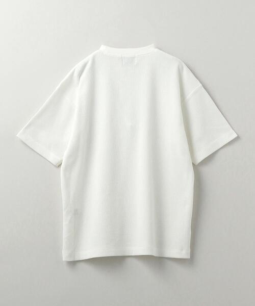 UNITED ARROWS & SONS(ユナイテッドアローズアンドサンズ)の「UNITED ARROWS & SONS(ユナイテッドアローズ&サンズ)THERMAL TEE(Tシャツ/カットソー・メンズ・ホワイト/ダークグレー/オリーブ・S/M/L/XL)」の10枚目の写真