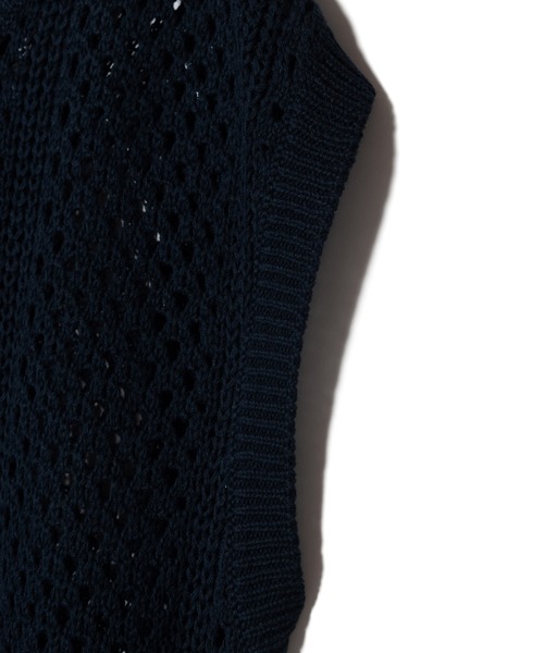 LAYMEE（レイミー）の「Glory knit / グローリーニット（ニット/セーター・レディース・ダークネイビー/グレー/ホワイト・FREE）」の6枚目の写真
