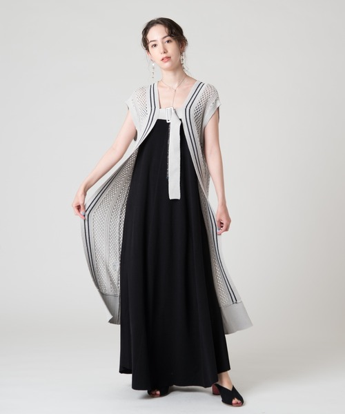 LAYMEE（レイミー）の「Glory knit / グローリーニット（ニット/セーター・レディース・ダークネイビー/グレー/ホワイト・FREE）」の21枚目の写真