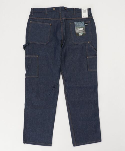 KEY（キイ）の「KEY インディゴデニム/ロガーダンガリー（デニムパンツ・メンズ・インディゴブルー/ワンウォッシュ・40inch/32inch/34inch/36inch/30inch）」の3枚目の写真