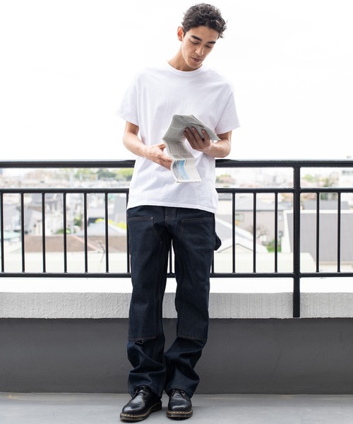 KEY（キイ）の「KEY インディゴデニム/ロガーダンガリー（デニムパンツ・メンズ・インディゴブルー/ワンウォッシュ・40inch/32inch/34inch/36inch/30inch）」の8枚目の写真