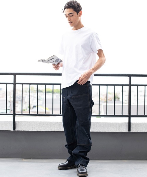 KEY（キイ）の「KEY インディゴデニム/ロガーダンガリー（デニムパンツ・メンズ・インディゴブルー/ワンウォッシュ・40inch/32inch/34inch/36inch/30inch）」の11枚目の写真