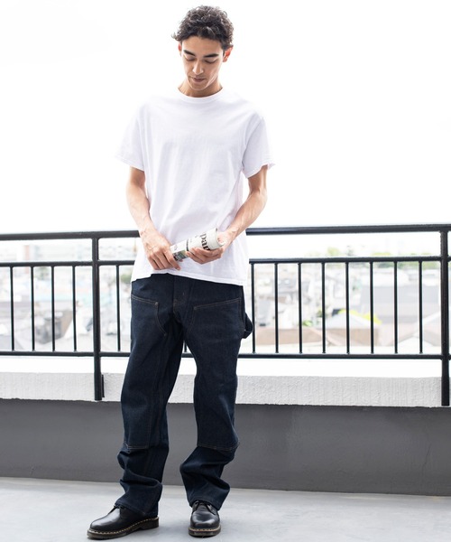 KEY（キイ）の「KEY インディゴデニム/ロガーダンガリー（デニムパンツ・メンズ・インディゴブルー/ワンウォッシュ・40inch/32inch/34inch/36inch/30inch）」の15枚目の写真