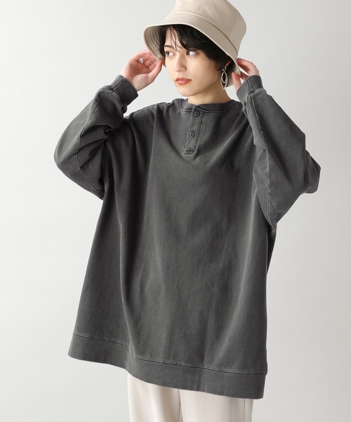 RAGEBLUE(レイジブルー)の「<前後着用可能>リサイクルコットン2WAYロンT/930898(Tシャツ/カットソー・メンズ・オレンジ/グリーン系その他/ブラック・FREE)」の1枚目の写真