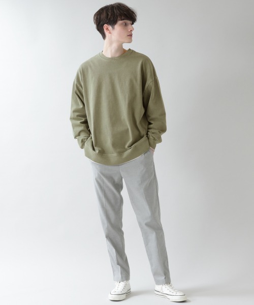 RAGEBLUE(レイジブルー)の「<前後着用可能>リサイクルコットン2WAYロンT/930898(Tシャツ/カットソー・メンズ・オレンジ/グリーン系その他/ブラック・FREE)」の9枚目の写真