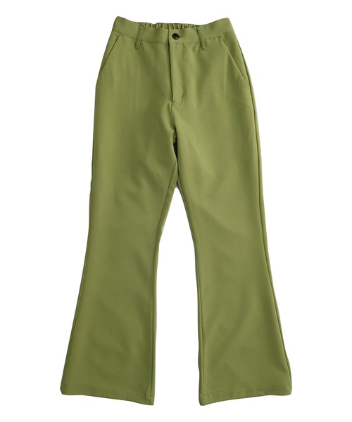 ＡＮＤＪ（アンドジェイ）の「ハイウエストセミフレアパンツ（その他パンツ・レディース・ブラック/グリーン/イエロー/ベージュ系その他・M）」の20枚目の写真