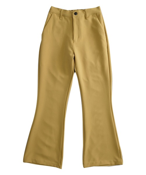 ＡＮＤＪ（アンドジェイ）の「ハイウエストセミフレアパンツ（その他パンツ・レディース・ブラック/グリーン/イエロー/ベージュ系その他・M）」の16枚目の写真