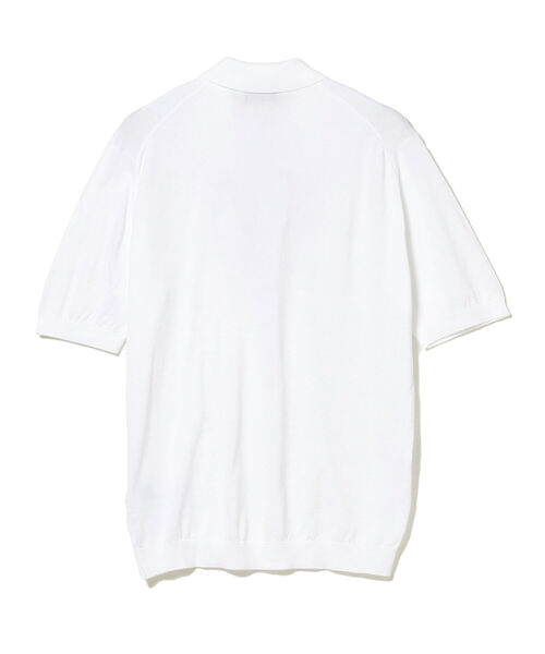 JOHN SMEDLEY(ジョンスメドレー)の「JOHN SMEDLEY / ISIS 30ゲージ コットンニットポロ(ポロシャツ・メンズ・ネイビー/ブラック/ブルー系その他4/ライトグレー/グリーン・MEDIUM/SMALL/X-SMALL)」の9枚目の写真