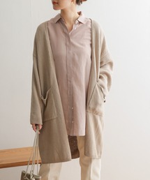 URBAN RESEARCH DOORS | コットンリネンロングカーディガン(カーディガン/ボレロ)