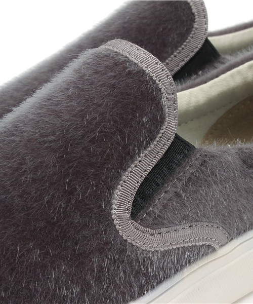 CIAOPANIC（チャオパニック）の「【Ciaopanic】ベロアスリッポン（スニーカー・レディース・ブルー/ホワイト/グリーン・24/25/23）」の9枚目の写真