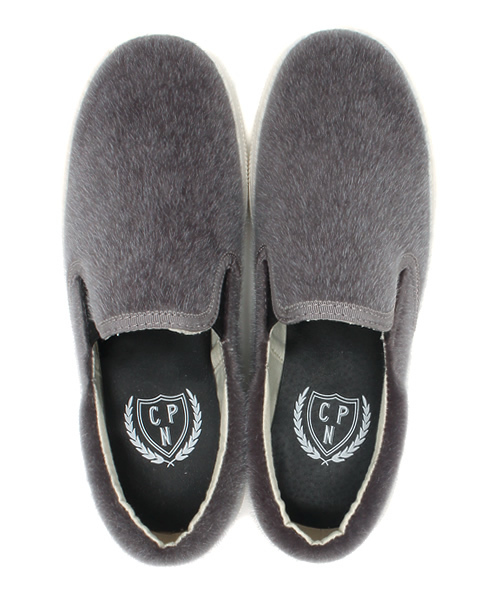 CIAOPANIC（チャオパニック）の「【Ciaopanic】ベロアスリッポン（スニーカー・レディース・ブルー/ホワイト/グリーン・24/25/23）」の11枚目の写真