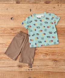FRUIT OF THE LOOM（フルーツオブザルーム）の「【KIDS】【FRUIT OF THE LOOM】総柄プリントT セットアップ（Tシャツ/カットソー・キッズ）」