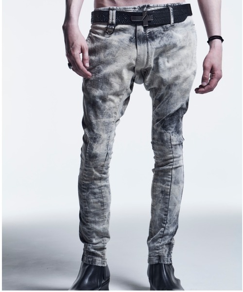 kiryuyrik(キリュウキリュウ)の「Kiryuyrik/キリュウキリュウ /BleachDenim SaruelPants(デニムパンツ・メンズ・その他・SMALL/MEDIUM/LARGE)」の2枚目の写真