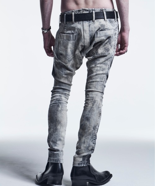 kiryuyrik(キリュウキリュウ)の「Kiryuyrik/キリュウキリュウ /BleachDenim SaruelPants(デニムパンツ・メンズ・その他・SMALL/MEDIUM/LARGE)」の4枚目の写真