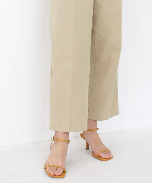 MODE ROBE(モードローブ)の「センタープレスコットンパンツ(その他パンツ・レディース・ベージュ/アイボリー・FREE)」の20枚目の写真