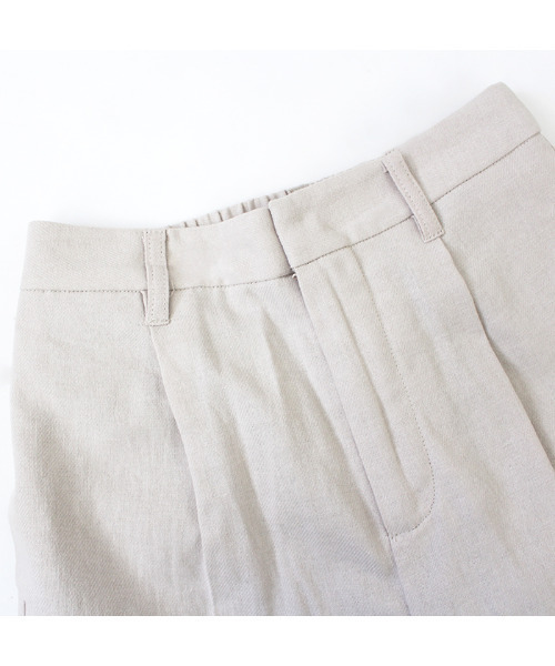 MODE ROBE(モードローブ)の「センタープレスコットンパンツ(その他パンツ・レディース・ベージュ/アイボリー・FREE)」の18枚目の写真