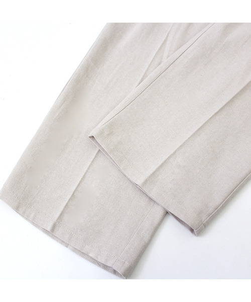 MODE ROBE(モードローブ)の「センタープレスコットンパンツ(その他パンツ・レディース・ベージュ/アイボリー・FREE)」の13枚目の写真