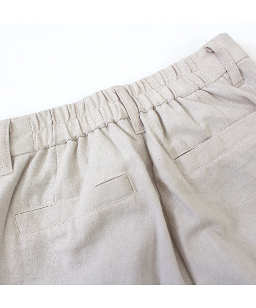 MODE ROBE(モードローブ)の「センタープレスコットンパンツ(その他パンツ・レディース・ベージュ/アイボリー・FREE)」の5枚目の写真