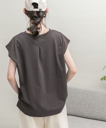 UR Lab. | UR Lab.　ICESUMMER フレンチスリーブタックTシャツ(Tシャツ/カットソー)