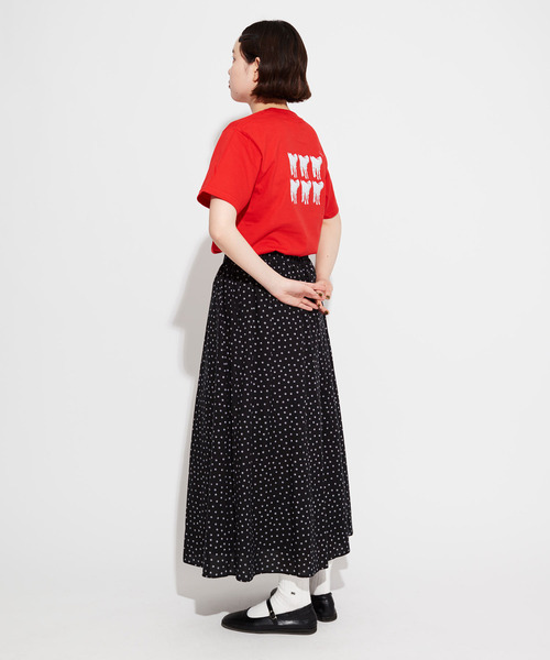 IAM I アイアムアイTシャツワンピ　赤ピンクボーダー ピンクボーダーニット DPB76070 – CRAMMY