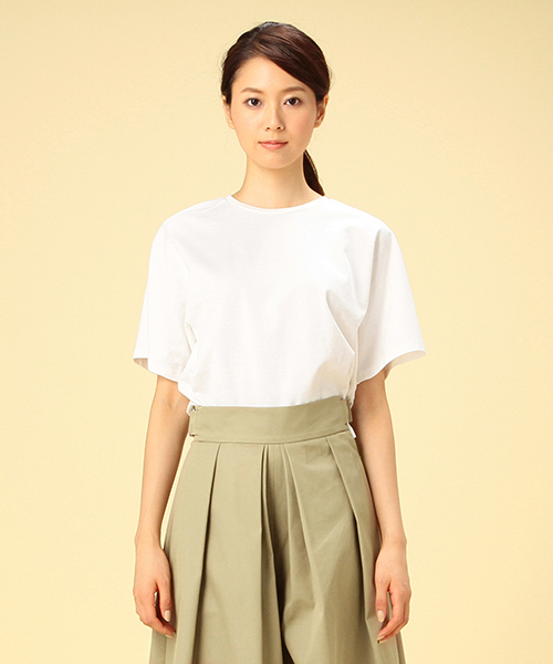 Demi-Luxe BEAMS（デミルクス ビームス）の「【Marisol6月号掲載】THE IRON / コットン カンバス プルオーバー（Tシャツ/カットソー・レディース・ホワイト/ベージュ・ONE SIZE）」の6枚目の写真