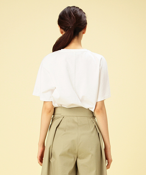 Demi-Luxe BEAMS（デミルクス ビームス）の「【Marisol6月号掲載】THE IRON / コットン カンバス プルオーバー（Tシャツ/カットソー・レディース・ホワイト/ベージュ・ONE SIZE）」の8枚目の写真