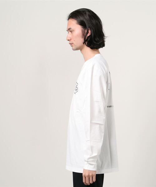 JACK & MARIE（ジャックアンドマリー）の「DEUS Venice Long-Sleeve Tee (デウス )(2colors)(T_DMA61831B)（Tシャツ/カットソー・メンズ・ブラック/ホワイト・M/L）」の3枚目の写真